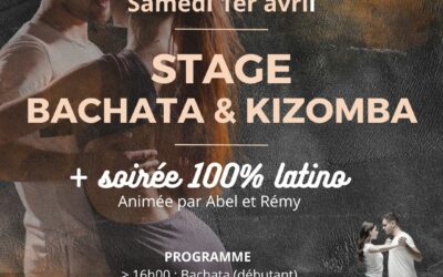 1er avril : Stage et soirée Latino
