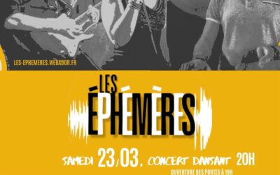 30/03/24 : Concert Les Ephémères